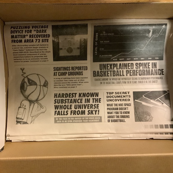 NWT Nike Air Force One Lunar Force 1 Fuse Area 72 Mens Size 10 - Picture 13 of 16